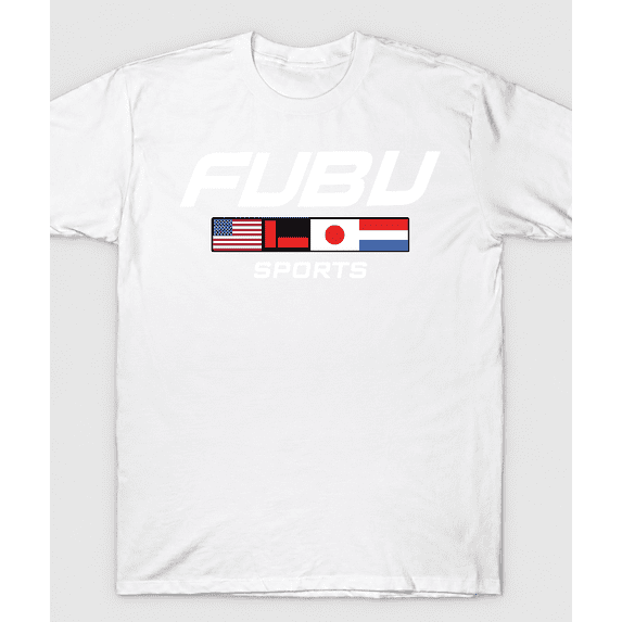 Fubu Sport Athletic Wear Retro 90s Hip Hop Urban Unisex T-Shirt,S-3XL