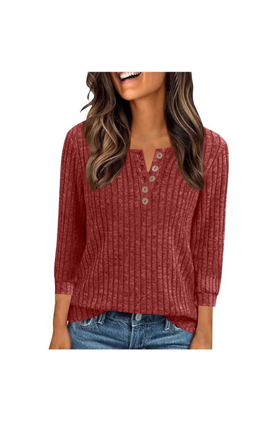 Womens Tunic Sweater V Neck Sweaters Thin Sweaters Nice Tops Fall Tops for Women Lightweight Sweaters Raglan Sleeve Tops Winter Clothing for Women Sweatshirt for Women