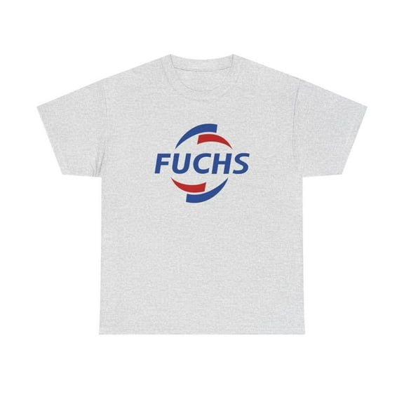 Fuchs Auto Lubricant Performance Premium T Shirt Black White Navy Grey Tee - Ash / 2XL