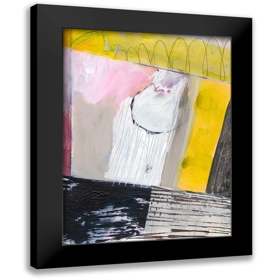 Fuchs, Jodi 12x14 Black Modern Framed Museum Art Print Titled - Abstract #27-B