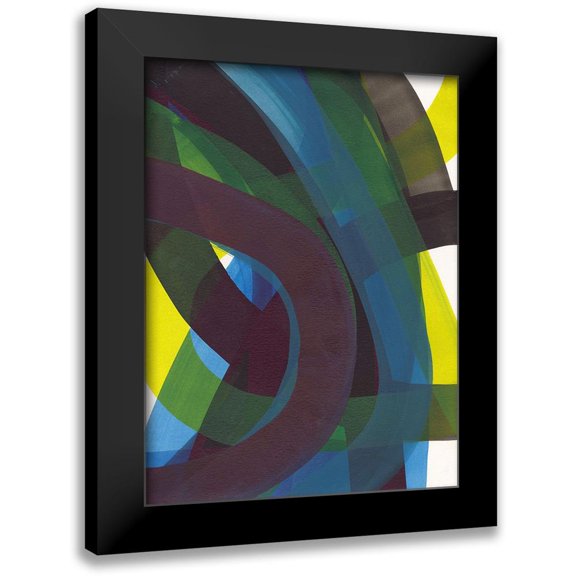 Fuchs, Jodi 12x14 Black Modern Framed Museum Art Print Titled - Cool Network II