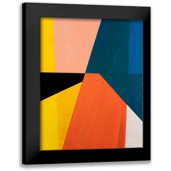 Fuchs, Jodi 12x14 Black Modern Framed Museum Art Print Titled - Modular IV