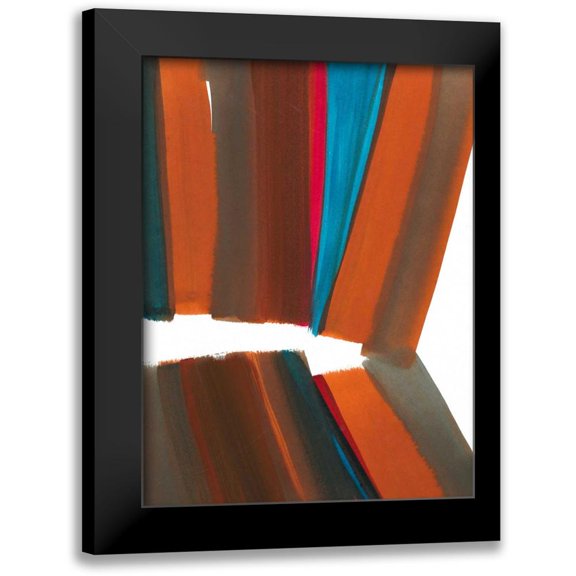Fuchs, Jodi 12x14 Black Modern Framed Museum Art Print Titled - Over Pass V
