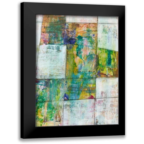 Fuchs, Jodi 12x14 Black Modern Framed Museum Art Print Titled - Peek a boo II