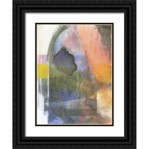 Fuchs, Jodi 12x14 Black Ornate Wood Framed with Double Matting Museum Art Print Titled - Entry Point