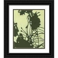 thumbnail image 1 of Fuchs, Jodi 12x14 Black Ornate Wood Framed with Double Matting Museum Art Print Titled - Exotic Silhouette I, 1 of 4