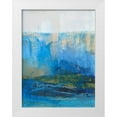thumbnail image 1 of Fuchs, Jodi 12x14 White Modern Wood Framed Museum Art Print Titled - Bay Walk II, 1 of 4