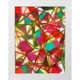 thumbnail image 1 of Fuchs, Jodi 12x14 White Modern Wood Framed Museum Art Print Titled - Prismatic I, 1 of 4