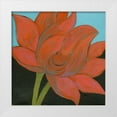 thumbnail image 1 of Fuchs, Jodi 15x15 White Modern Wood Framed Museum Art Print Titled - Bliss Lotus I, 1 of 4
