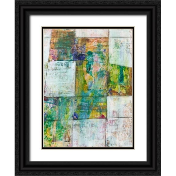 Fuchs, Jodi 15x18 Black Ornate Wood Framed with Double Matting Museum Art Print Titled - Peek a boo II