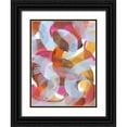 thumbnail image 1 of Fuchs, Jodi 15x18 Black Ornate Wood Framed with Double Matting Museum Art Print Titled - Sherbert I, 1 of 4