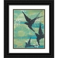 thumbnail image 1 of Fuchs, Jodi 15x18 Black Ornate Wood Framed with Double Matting Museum Art Print Titled - Swoop II, 1 of 4