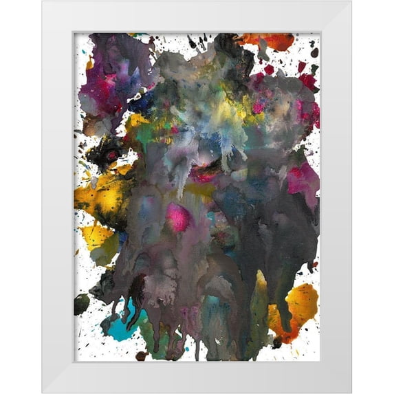 Fuchs, Jodi 15x18 White Modern Wood Framed Museum Art Print Titled - Color Blast II