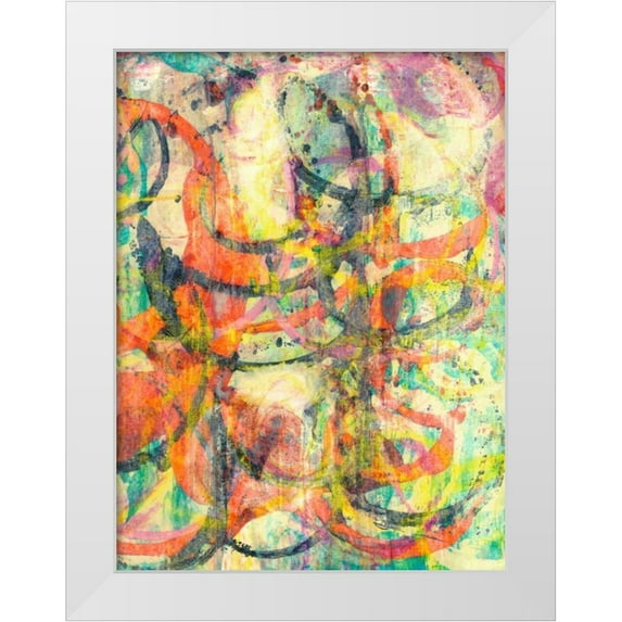 Fuchs, Jodi 15x18 White Modern Wood Framed Museum Art Print Titled - Spectacular II