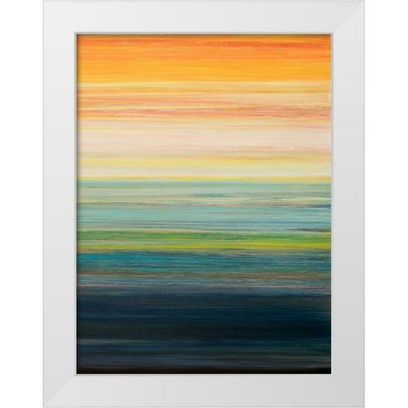 Fuchs, Jodi 15x18 White Modern Wood Framed Museum Art Print Titled - The Magic Hour II