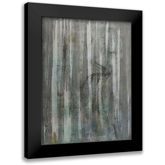 Fuchs, Jodi 19x24 Black Modern Framed Museum Art Print Titled - Birch Forest Abstracts I