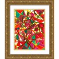 thumbnail image 1 of Fuchs, Jodi 19x24 Gold Ornate Wood Framed with Double Matting Museum Art Print Titled - Prismatic II, 1 of 4
