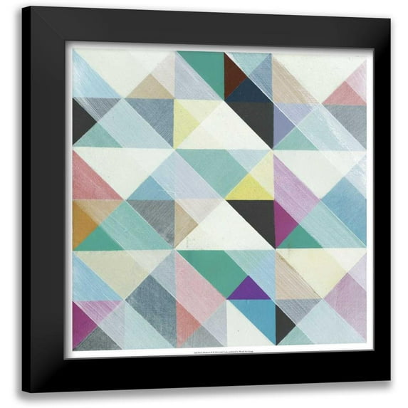Fuchs, Jodi 20x20 Black Modern Framed Museum Art Print Titled - Moderno II