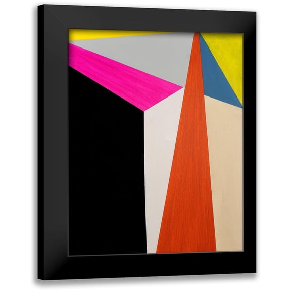 Fuchs, Jodi 20x24 Black Modern Framed Museum Art Print Titled - Modular III