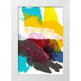 thumbnail image 1 of Fuchs, Jodi 23x32 White Modern Wood Framed Museum Art Print Titled - Paint Bloom IV, 1 of 4