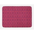 thumbnail image 1 of Fuchsia Bath Mat, Middle Eastern Inspired Print of Classic Fruit Pattern Oriental Design, Plush Bathroom Decor Mat with Non Slip Backing, 29.5" X 17.5", Purple and Dark Pink, by Ambesonne, 1 of 2