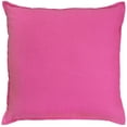 thumbnail image 1 of Fuchsia Solid Color Flange Edge Throw Pillow, 1 of 6
