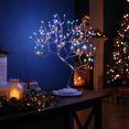 thumbnail image 1 of Fuchsun Led Fairy Tree Lamp Multicolored Night Light with 8 Lighting Modes Battery USB Powered (108 Led), 1 of 10