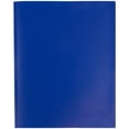 thumbnail image 1 of Fuderu Poly Pocket with Brad Folder, 1 Pack 2 Pocket Folders 3 Prong Folders, Heavy Duty Plastic Pockets Folders with Brads, Colored Plastic Folders with Clasp for School Office, Letter Size, 1 of 9