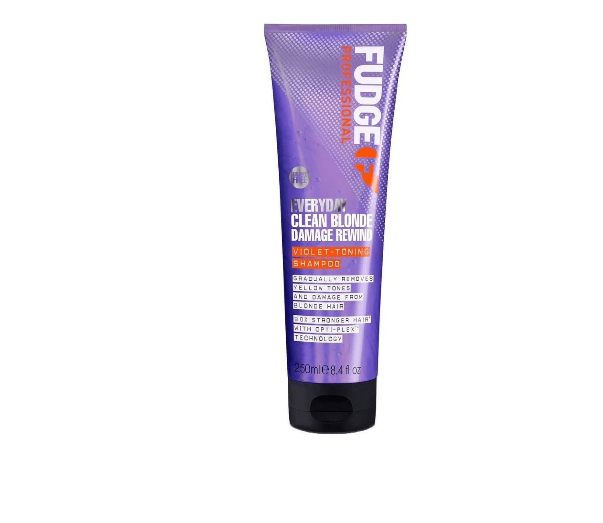 Fudge Everyday Clean Blonde Damage Rewind Violet-Toning Shampoo SulfFREE 8.4 oz