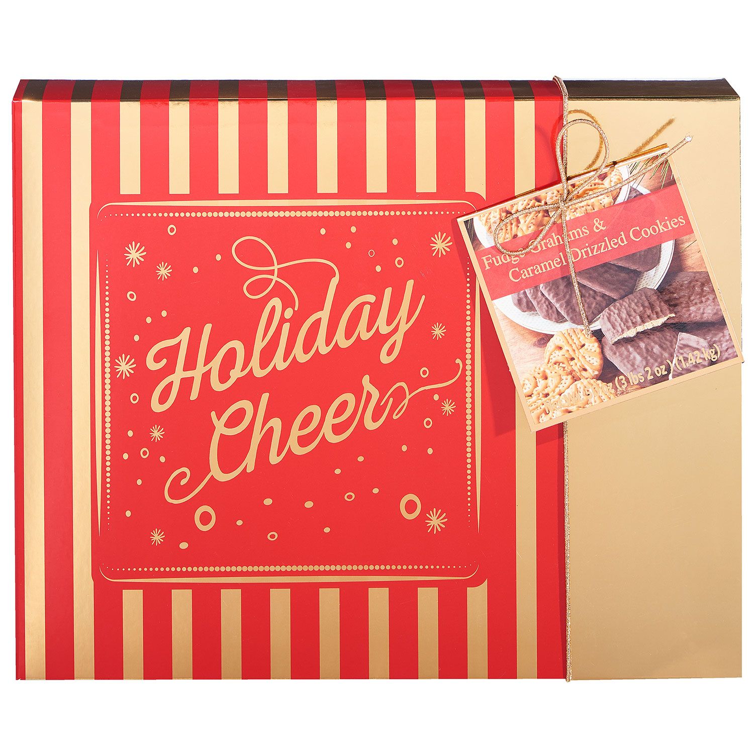 Fudge Grahams & Caramel Drizzled Cookie Assortment (Various Colors)