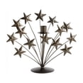 thumbnail image 1 of Fuebueo 9 Inch Metal Star Candle Holder, Firework Starburst Centerpiece for Independence Day Decor, Rustic Star Taper Candle Holder for Home and Tabletop, Gift for Mom and Grandma, 1 of 6