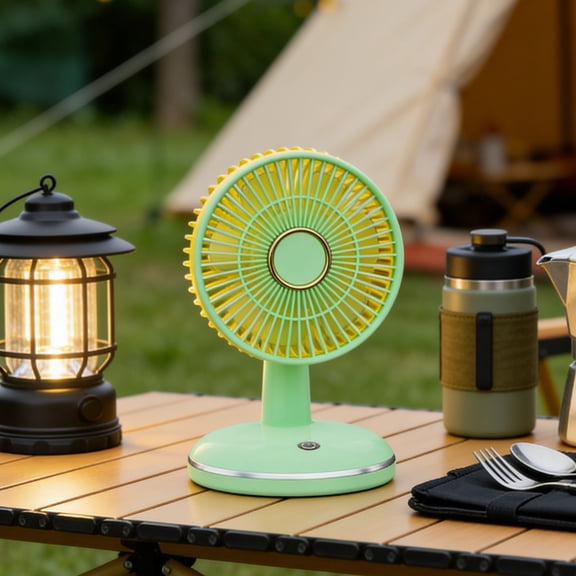 Fuebueo Battery Fans Portable, 12Hrs Cooling Super Quiet USB-C Fast Charging Rechargeable Portable Fan, Summer Essential for Travel/Outdoor/Office/Beach Vacation, Gift