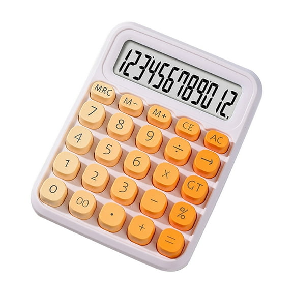 Fuebueo Calculator Big and Sensitive Buttons, Large LCD Display, General Purpose Desktop Calculator for Worker, Businessman, Teacher, Gift