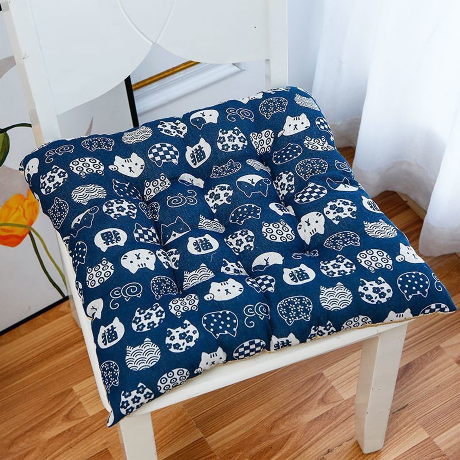 Fuebueo Chair Pillows Seat Cushions,18" Seat Cushion for Office Outdoor Furniture Kitchen Living Room Dining Chairs