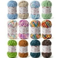 thumbnail image 1 of Fuebueo Clearance Chunky Knit Blanket Yarn,Fluffy Soft Jumbo Yarn with Circular Needle & Crochet Hook,Super Bulky Big Yarn for Chunky Blanket,Large Thick Arm Knitting Yarn, 1 of 8