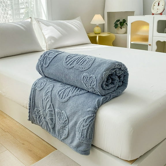 Fuebueo Clearance Through Blakets,Throw/King/Queen Size Blankets Soft Lightweight for All Seasons