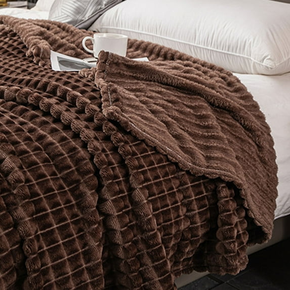 Fuebueo Through Blakets,Throw/King/Queen Size Blankets for Couch Bed Sofa All Seasons