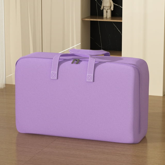 Fuebueo Extra Large Storage Bags, Folding Moving Comforter Blanket Storage Bags Closet