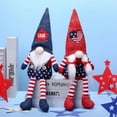 thumbnail image 1 of Fuebueo Gnomes Decorations for Home 4th of July Patriotic Gnomes Plush Decorations Handmade Swedish Tomte Gnomes Ornaments for Patriotic Party Mantle Fireplace Decor, 1 of 4