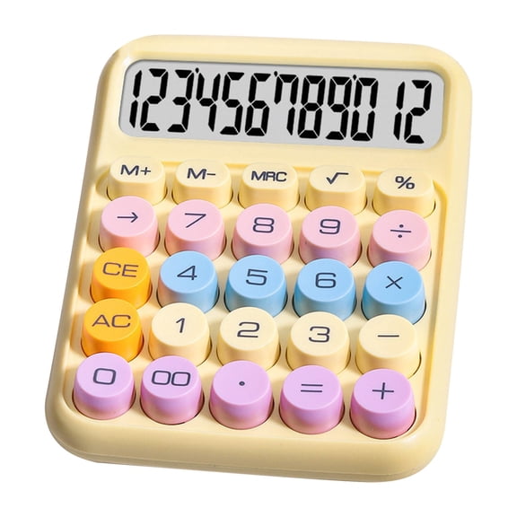 Fuebueo Graphing Calculator Big and Sensitive Buttons, General Purpose, Large LCD Display Desktop Calculator for Worker, Businessman, Teacher, Gift