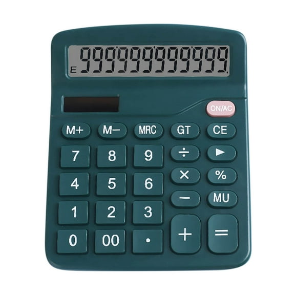 Fuebueo Graphing Calculator Large LCD Display, General Purpose, Big and Sensitive Buttons Desktop Calculator for Worker, Businessman, Teacher, Everyday Math
