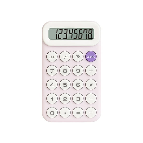 Fuebueo Graphing Calculator Large LCD Display, General Purpose, Big and Sensitive Buttons Desktop Calculator for Teacher, Businessman, Worker, Gift