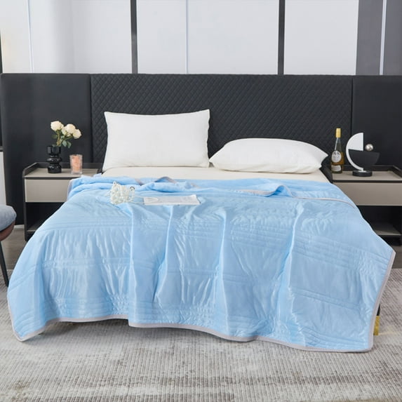 Fuebueo Home Savings Bedding Comforters Twin/Queen/King/Full/California King Size for Hot Sleepers and Night Sweats Cool Fiber,Ultra Cold Breathable,Comfortable,All-Season