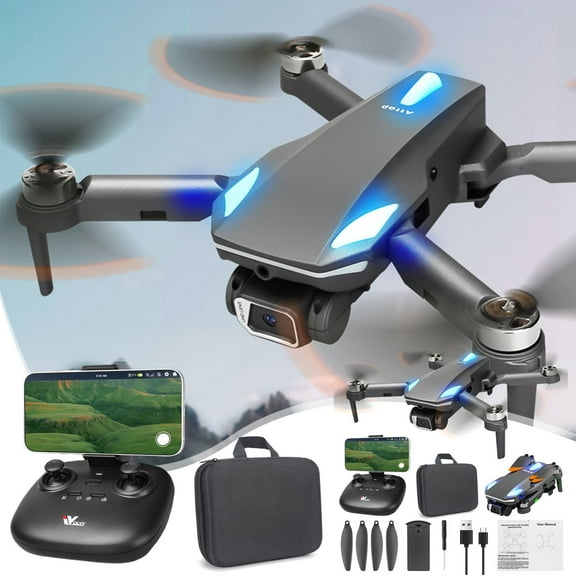 Fuebueo Mini Drone for Kids with 1080P Camera Gestures Selfie, Altitude Hold, One Key Start, 3D Flips, Toy for Boys Girls