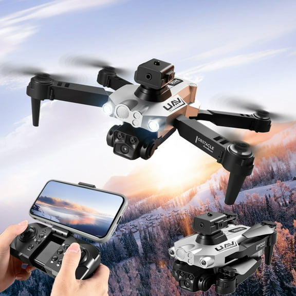 Fuebueo Mini Drone with Camera for Kids Adults Altitude Hold, Gestures Selfie, Waypoint Fly, Auto-Follow, 3D Flip, One Key Start