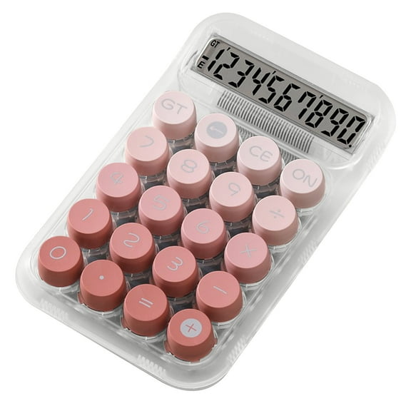 Fuebueo Office Calculators Big and Sensitive Buttons, General Purpose, Large LCD Display Desktop Calculator for Teacher, Worker, Businessman, Everyday Math