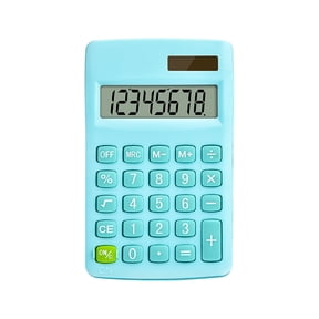 Fuebueo Office Calculators Big and Sensitive Buttons, General Purpose, Large LCD Display Mechanical Switch Calculator for Businessman, Worker, Teacher, Everyday Math