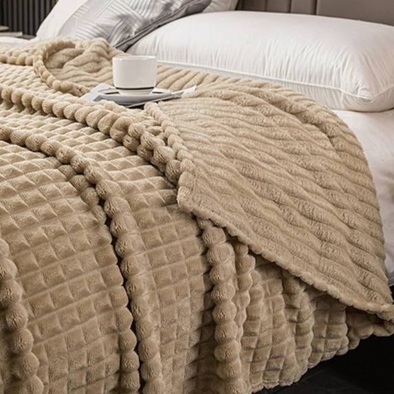 Fuebueo Soft Throw Blanket,Throw/Travel/Twin/Queen Size Blanket Bed Savins Cozy, Fuzzy and Lightweight