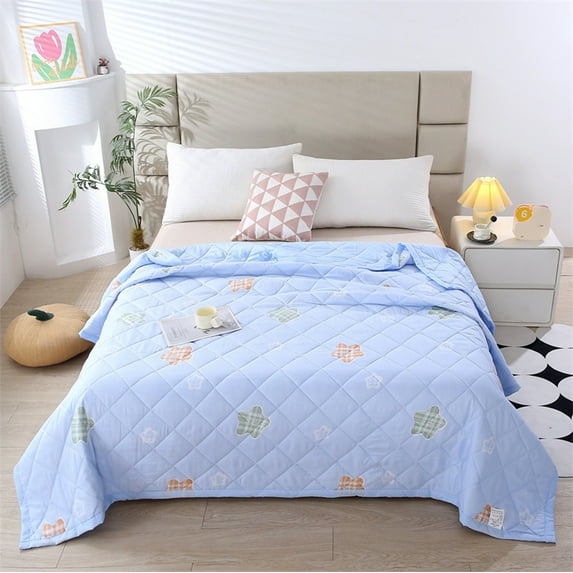 Fuebueo Summer Comforter Bed Clearance Soft Breathable Throw/Queen/King/Twin/Full Sizes for Hot Sleepers, Lightweight Summer Cold Blankets for Sleeping