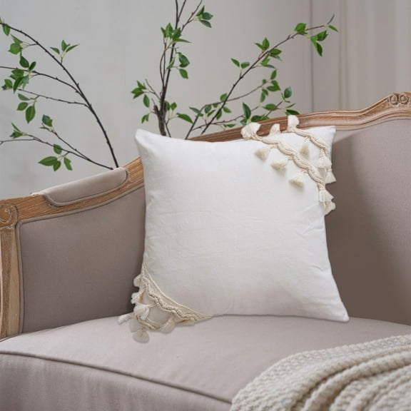 Fuebueo Throw Pillow Covers, Modern Farmhouse Cushion Cover Decor for Home Couch Outdoor